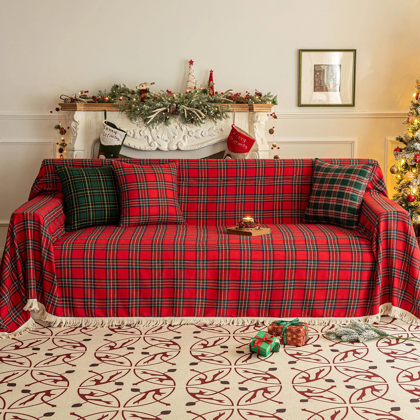 Chritmas Sofa Cover - Favero Express