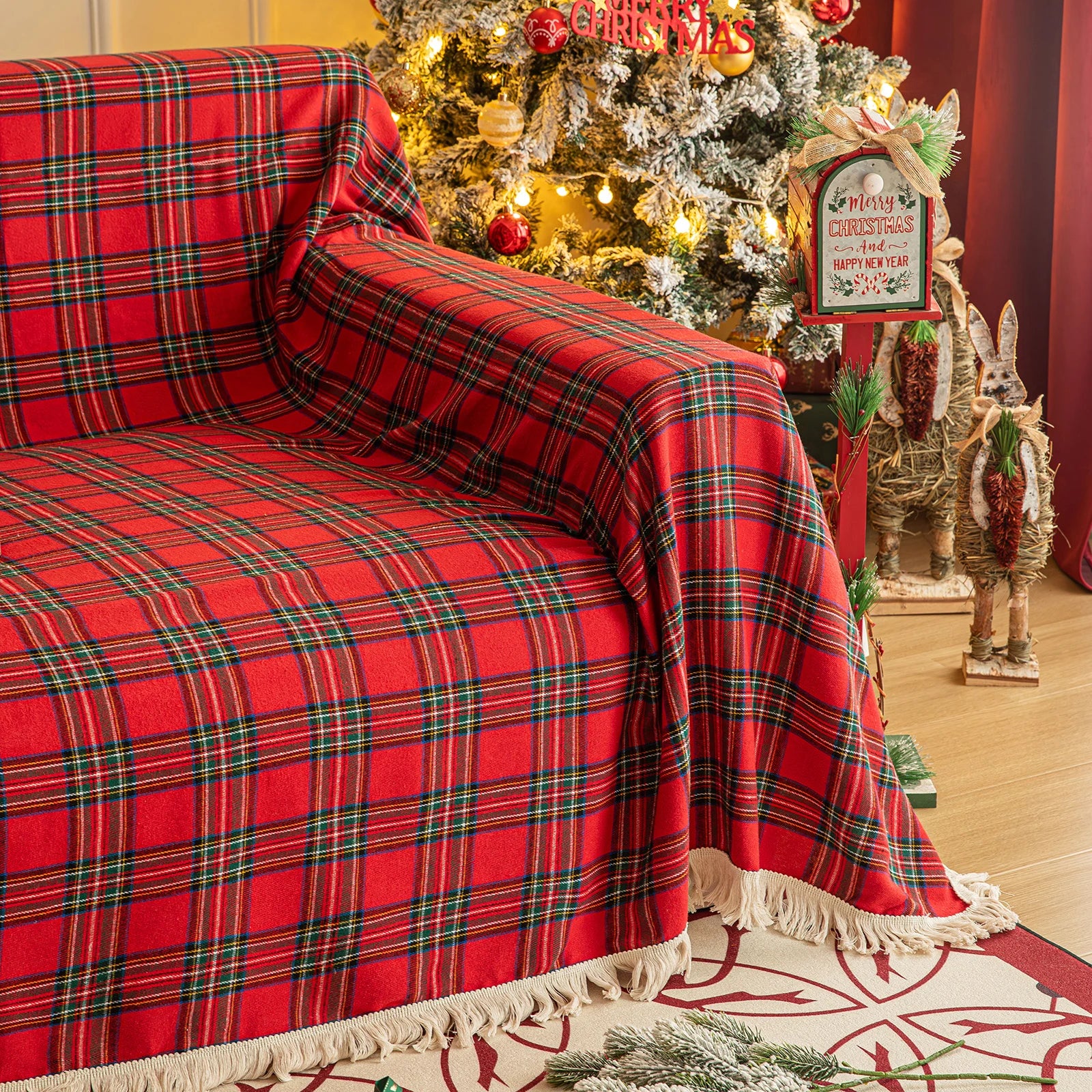 Chritmas Sofa Cover - Favero Express